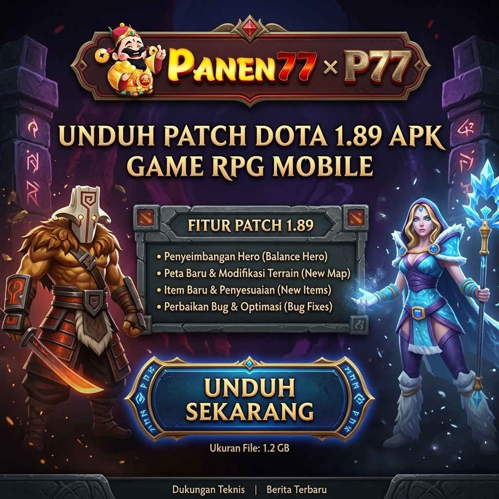 Banner Patch Dota 1.89 APK Mobile dari RGP Games